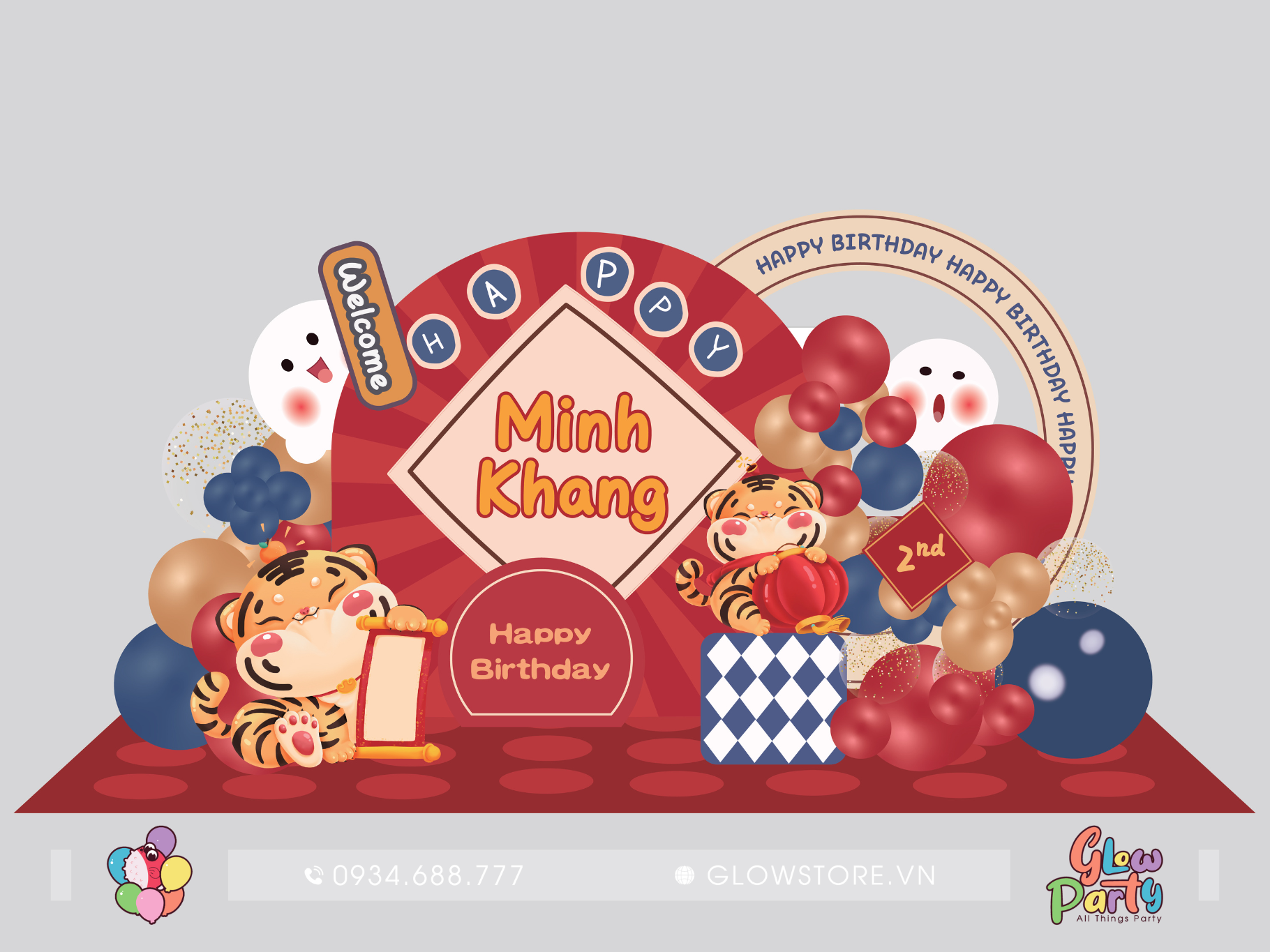 Demo mẫu trang trí chủ đề Hổ 5