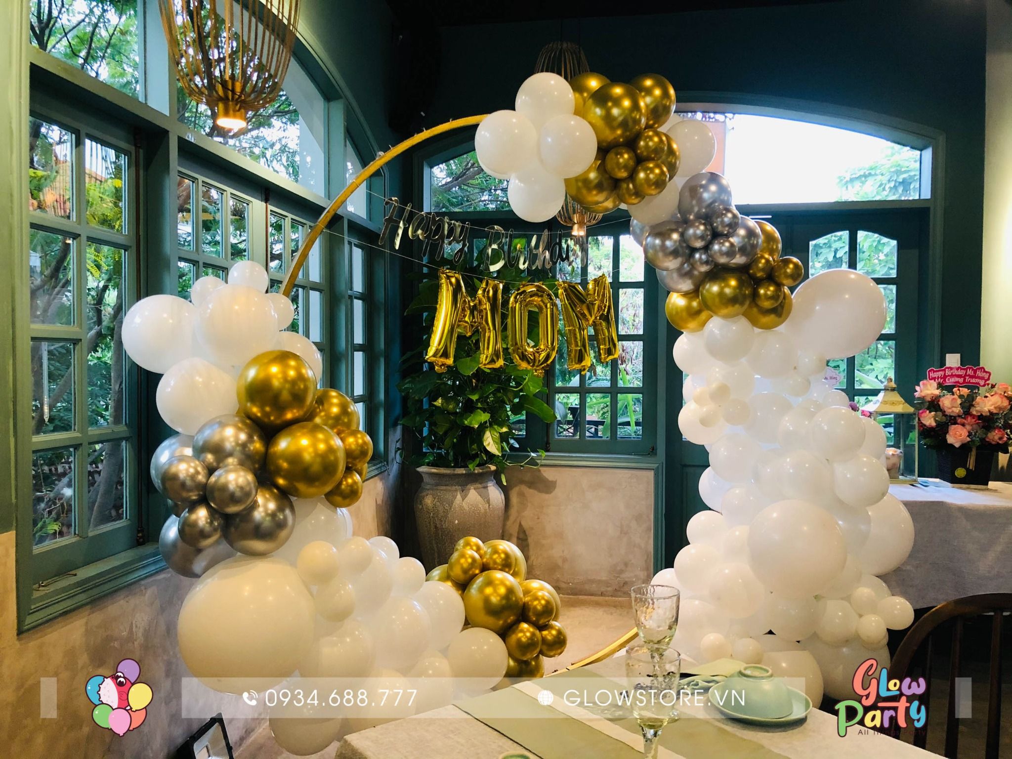 Trang trí trọn gói Background mẫu 24