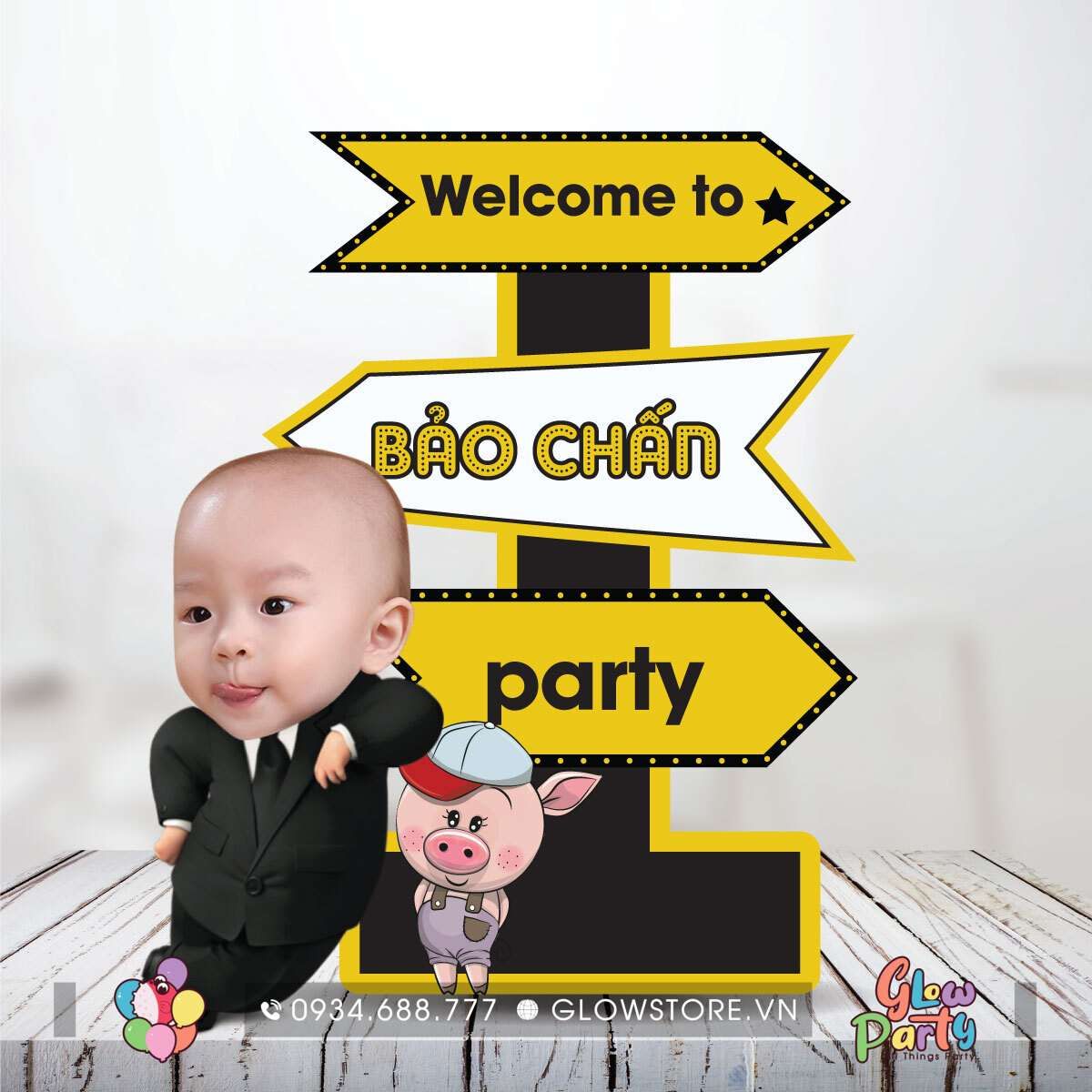 Bảng Welcome - Big Boss