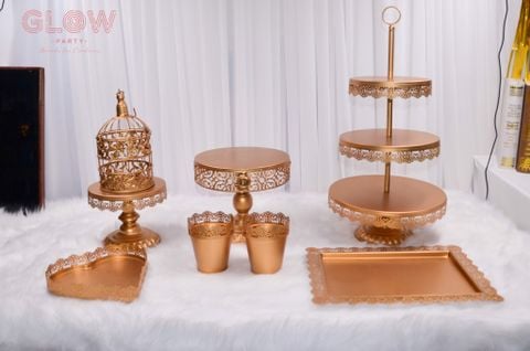  Bộ Kệ Gold Hoàng Gia - Set nhỏ 1 