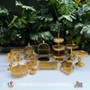 Bộ Kệ Gold Hoàng Gia - Full Set 16 món