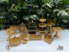 Bộ Kệ Gold Hoàng Gia - Full Set 16 món