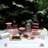 Bộ Kệ Pastel Pink - Full Set 16 món