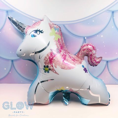  Bóng nhôm ngựa 1 sừng - Unicorn 