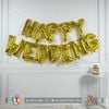 Bóng nhôm bộ chữ Happy Wedding