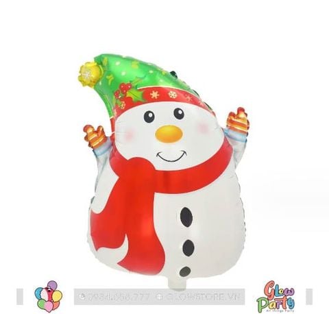  Bóng nhôm người tuyết Noel - 50cm 