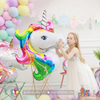 Bóng nhôm đầu ngựa 1 sừng 4D - Unicorn