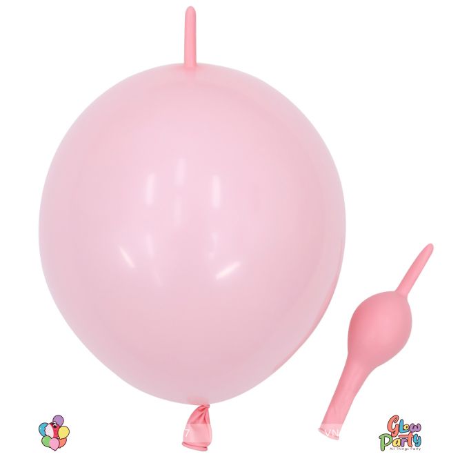 Bóng 2 đầu - Pastel Pink - 100 trái