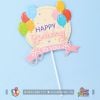 Đồ cắm bánh sinh nhật - HPBD set 1