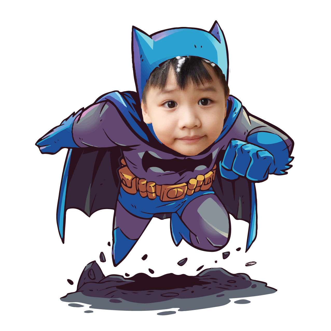 Chibi Người Dơi - Batman Mẫu 01