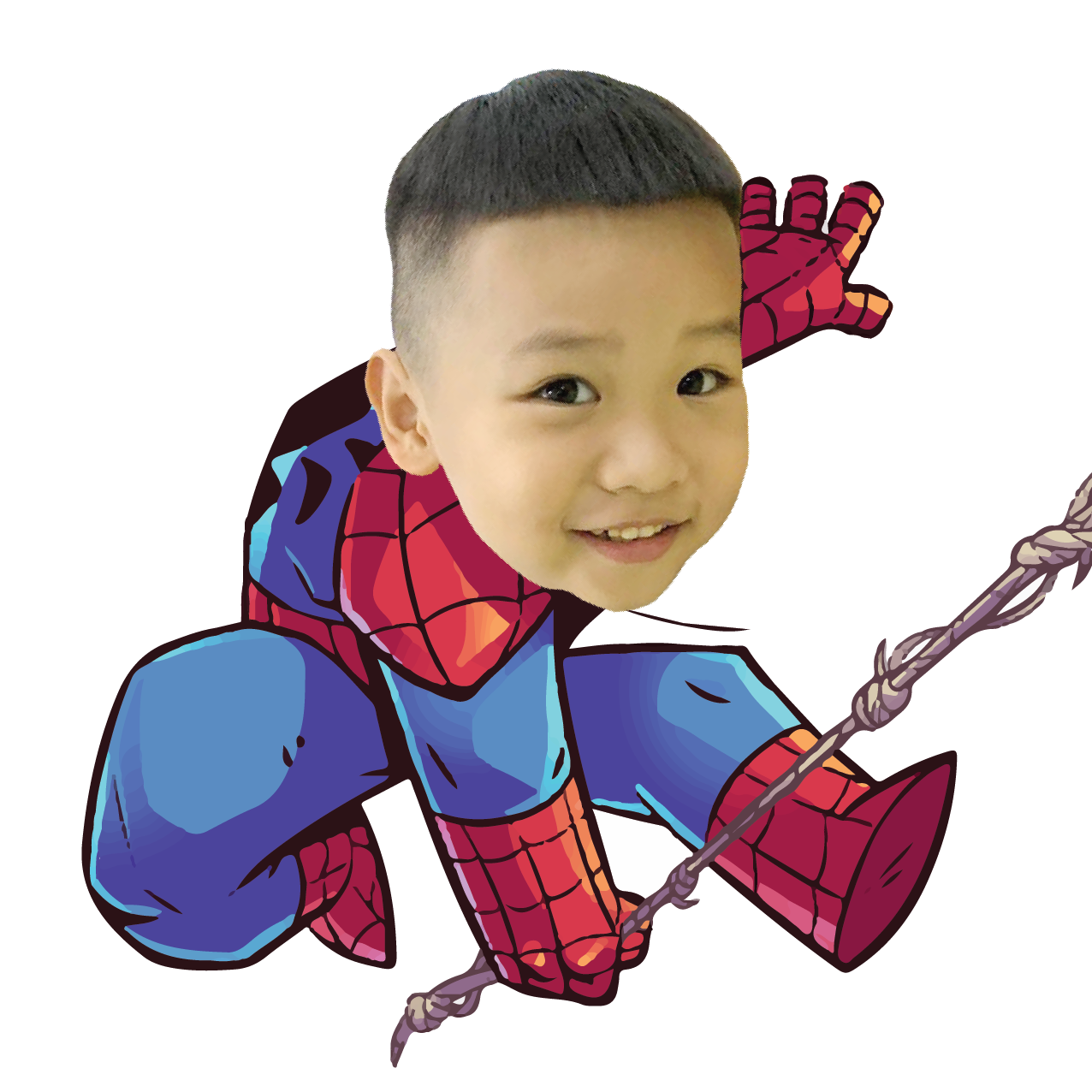 Chibi Người Nhện - Spiderman Mẫu 02 – Glowstore