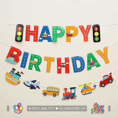 day-co-treo-chu-happy-birthday-giao-thong-kem-sticker