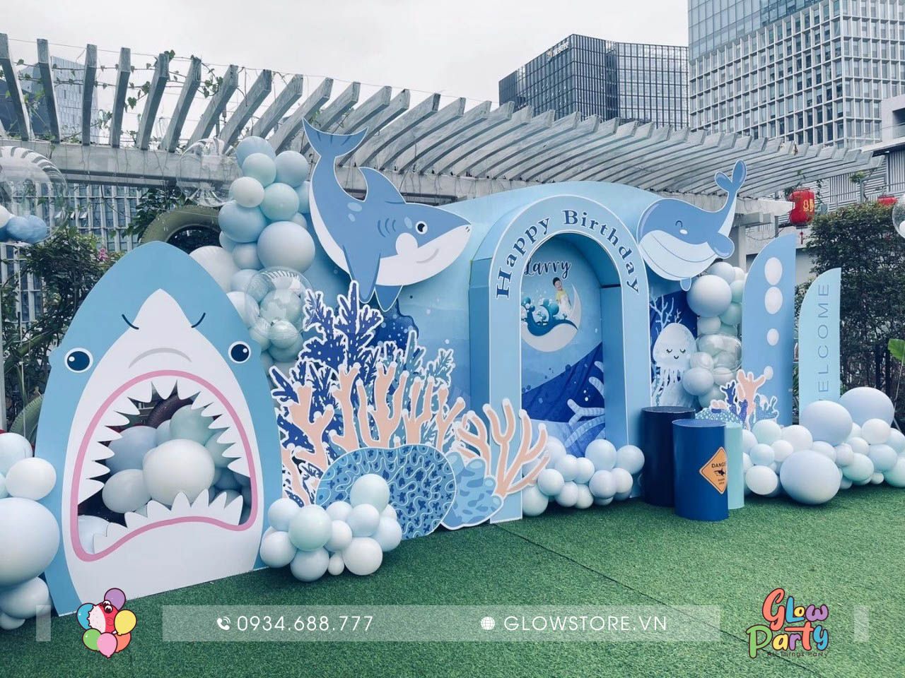 Trang trí tiệc sinh nhật chủ đề Frozen