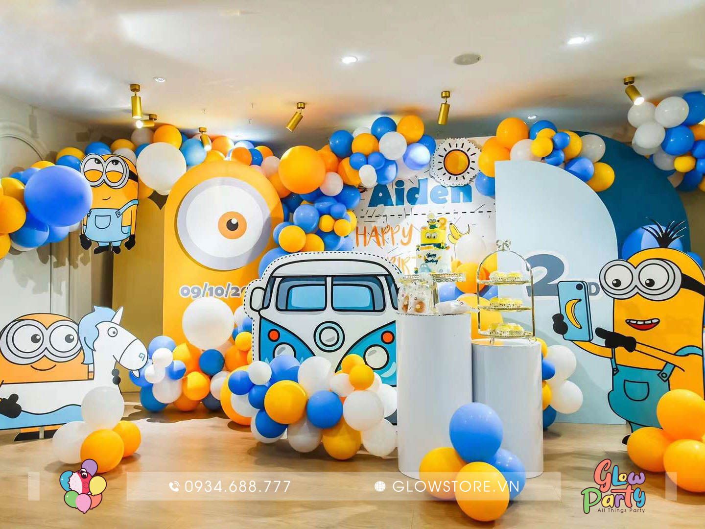 Mẫu trang trí chủ đề Minion