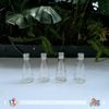 Bộ 4 bình cắm hoa - thủy tinh - tam giác cao