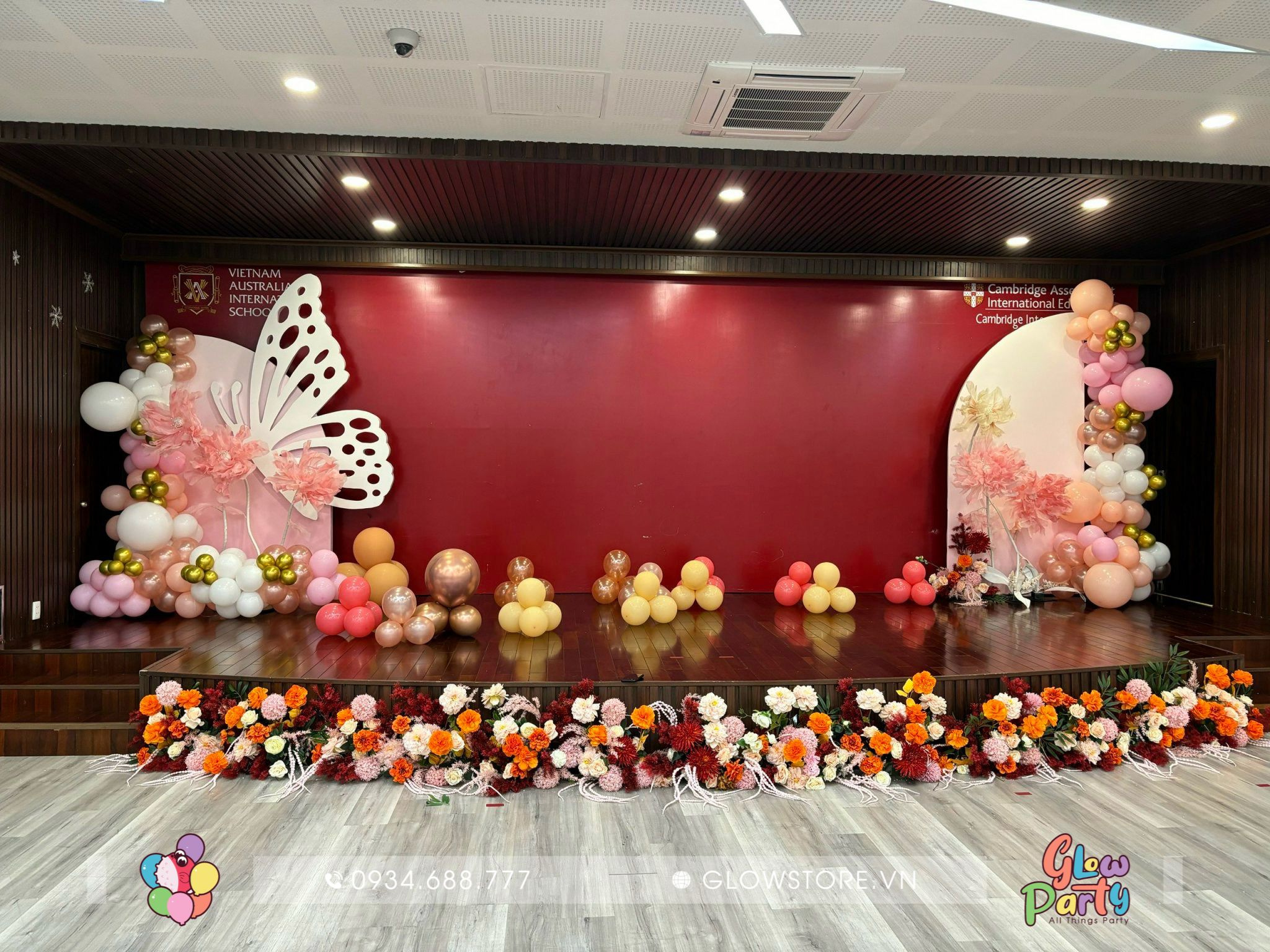 Trang trí trọn gói Background mẫu 368