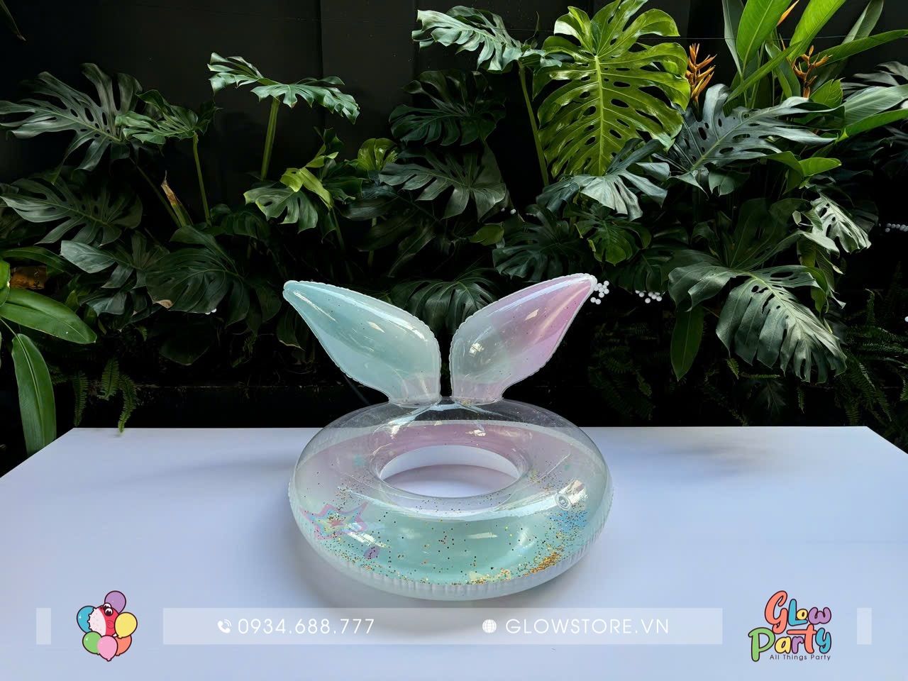Phao PVC - Phao Đuôi cá - Pastel nhiều màu