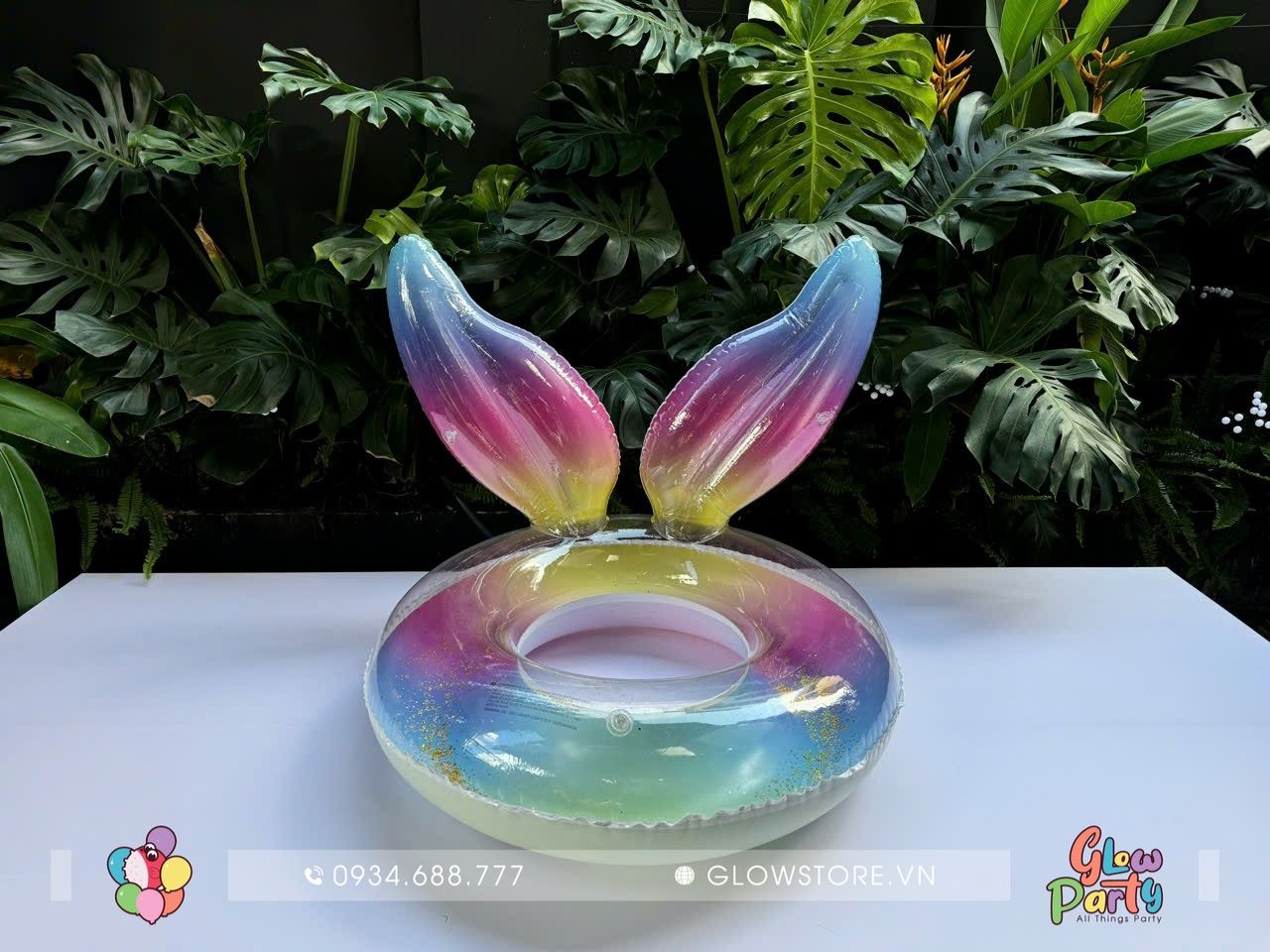 Phao PVC - Phao Đuôi cá - Ombre nhiều màu