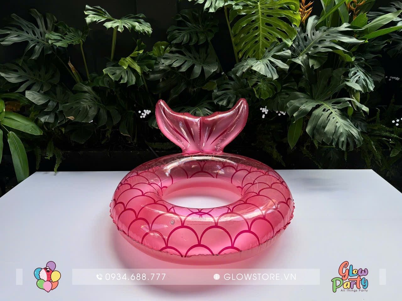 Phao PVC - Phao Đuôi cá - Hồng