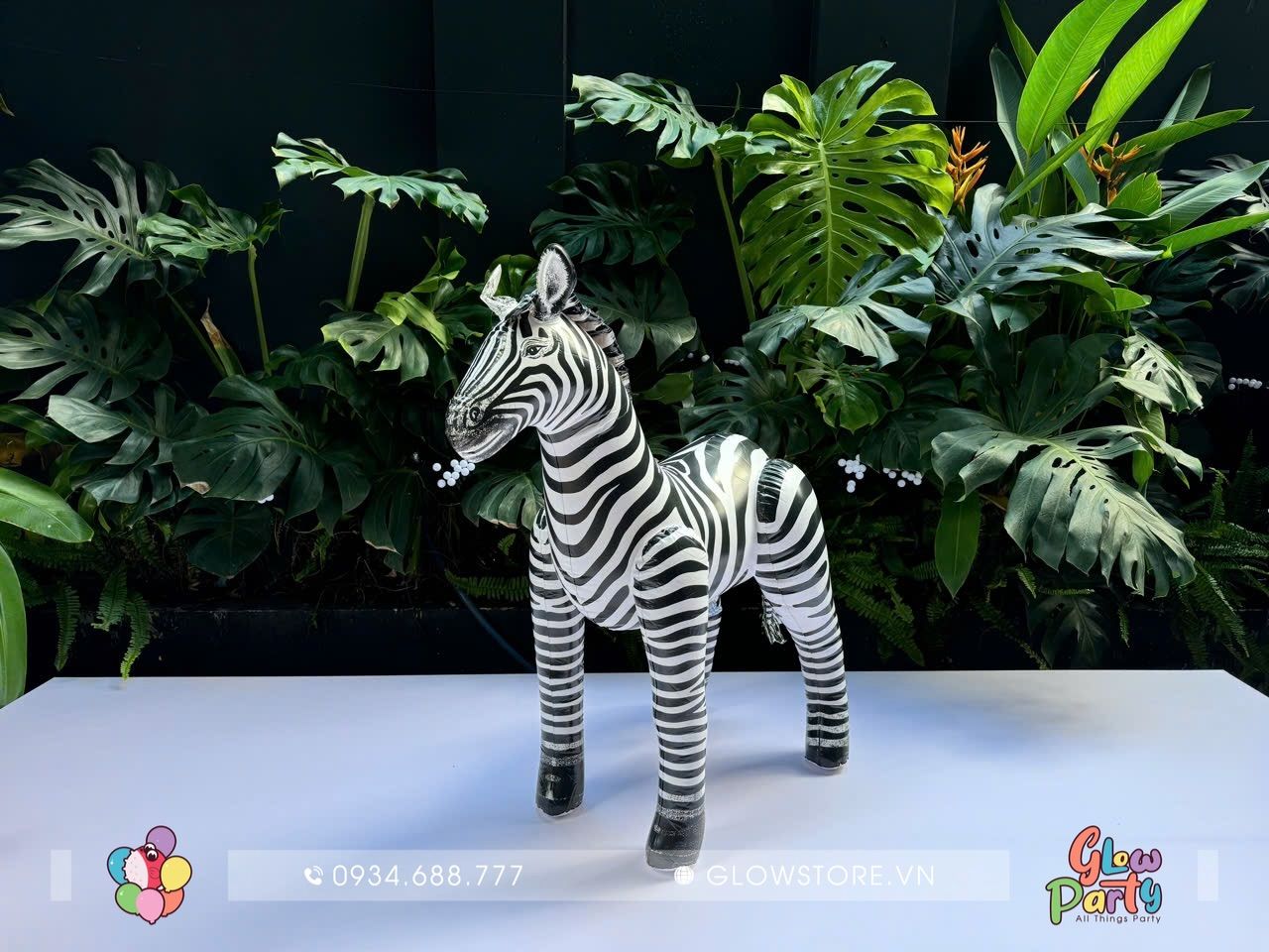 Phao PVC - Hình con ngựa vằn