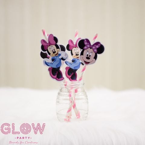  Ống Hút Giấy - Minnie 