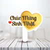 Props chụp hình cầm tay - Happy Birthday nhiều mẫu