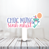 Props chụp hình cầm tay - Happy Birthday nhiều mẫu