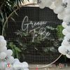 Chữ đèn LED neon - trắng - Groom To Be