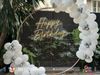 Chữ đèn LED neon - Vàng - Happy Birthday