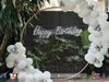 Chữ đèn LED neon - trắng - Happy Birthday