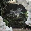 Chữ đèn LED neon - trắng - Year End Party