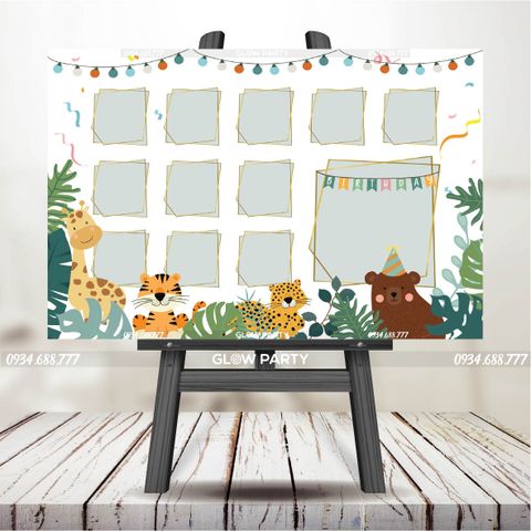 Khung-hinh-12-thang-trang-tri-sinh-nhat-cho-be