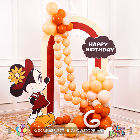 Gói Background mini chủ đề Minnie