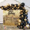 Rèm Background Sequin - Gold Champagne