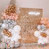 Rèm Background Sequin - Hồng đồng