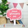 Props chụp hình cầm tay - Happy Women's Day