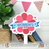 Props chụp hình cầm tay - Happy Women's Day