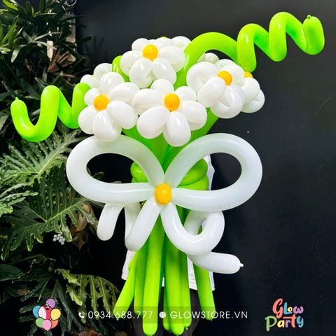 Bó hoa bong bóng quà tặng - Balloon Flower Bouquet - 8