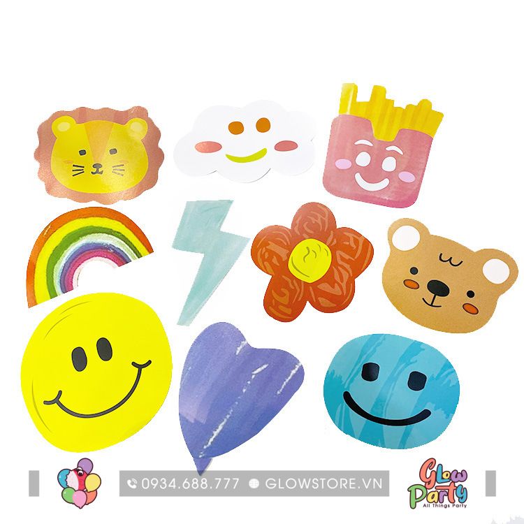 Sticker Vui nhộn dán line bóng – Glowstore