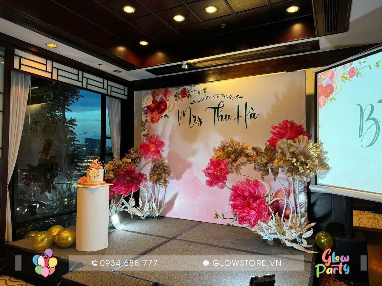 Trang trí trọn gói Background mẫu 410