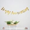Dây treo chữ Happy Anniversary ép kim