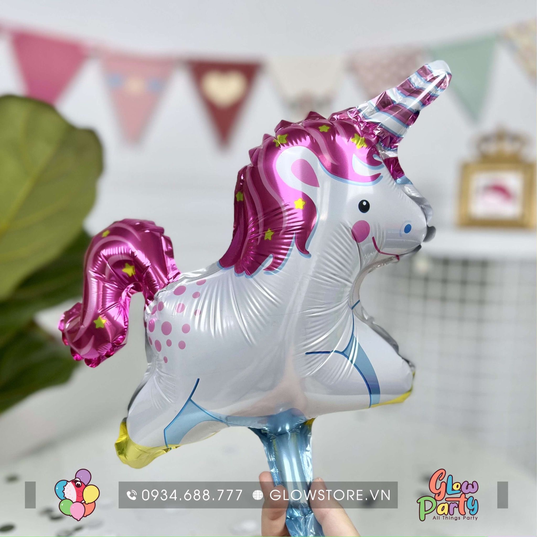 Bóng ngựa Unicorn nhí