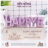 Nến Happy Birthday Nhiều Màu