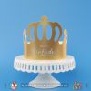 Vương miện giấy ép kim Happy Birthday