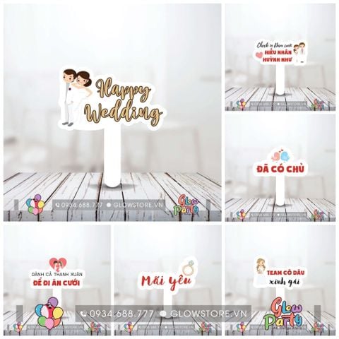  Props chụp hình cầm tay - Đám cưới 