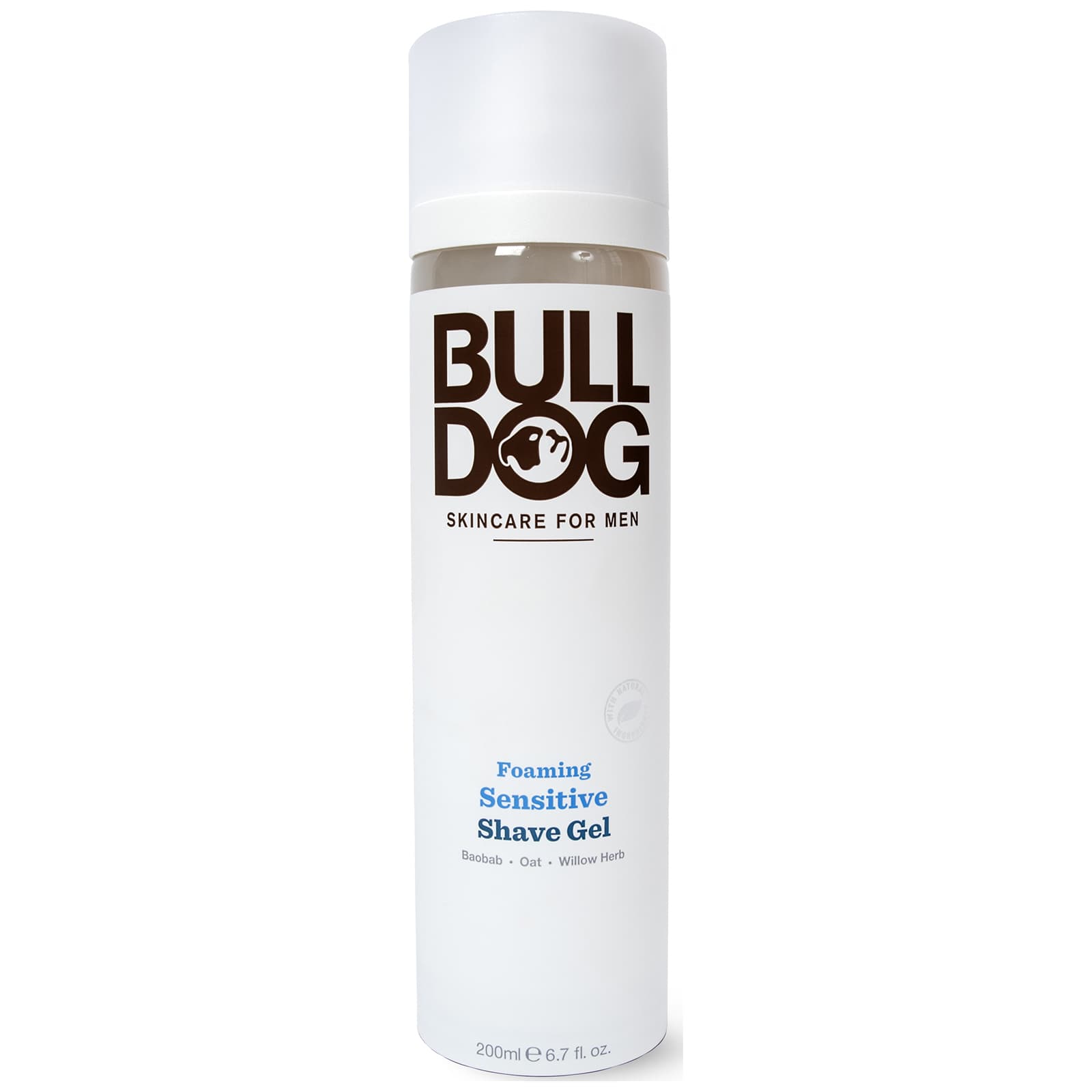Bulldog Foaming Sensitive Shave Gel 200ml Hair Bros