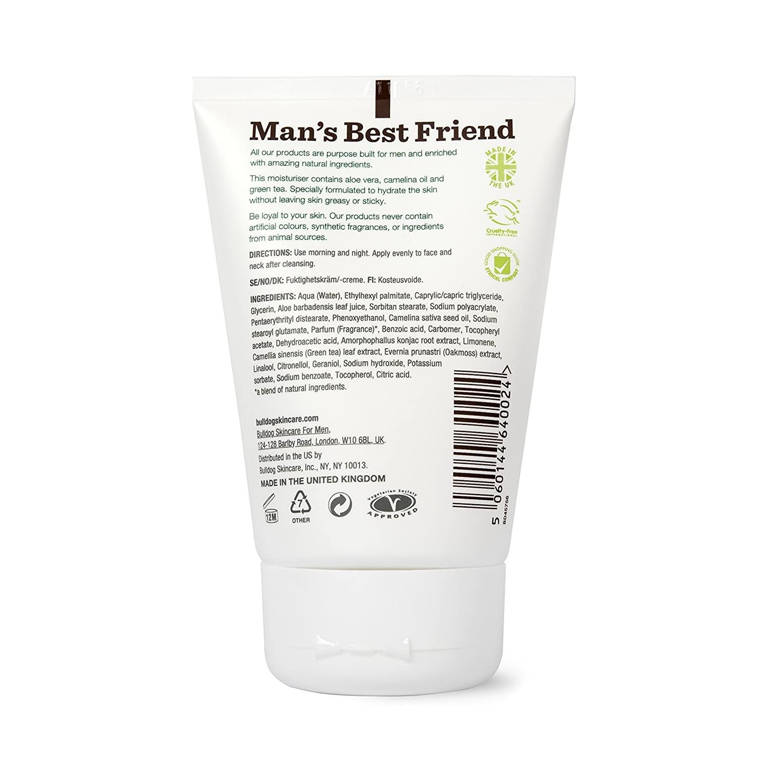 Dưỡng ẩm Bulldog da thường - Bulldog Original Moisturiser - 100ml – Hair  Bros