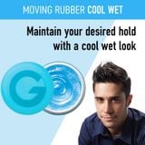 Sáp vuốt tóc Gatsby Moving Rubber Xanh biển - Cool Wet Wax - 80g