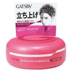 Sáp vuốt tóc Gatsby Moving Rubber Hồng - Spiky Edge Wax - 80g