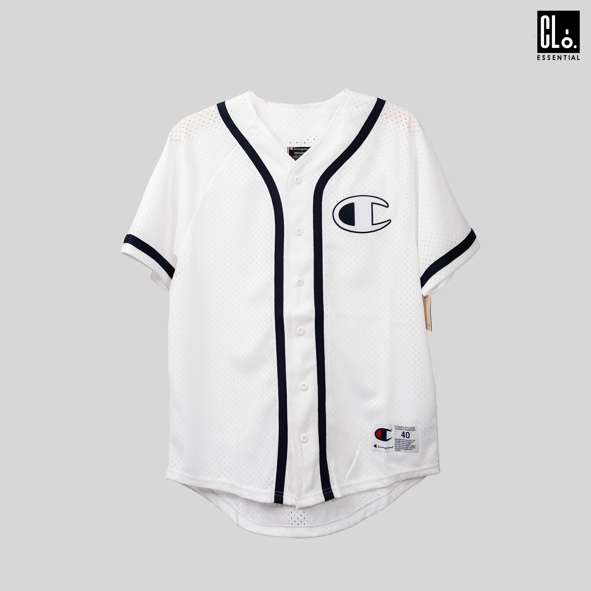 champion mesh baseball jersey